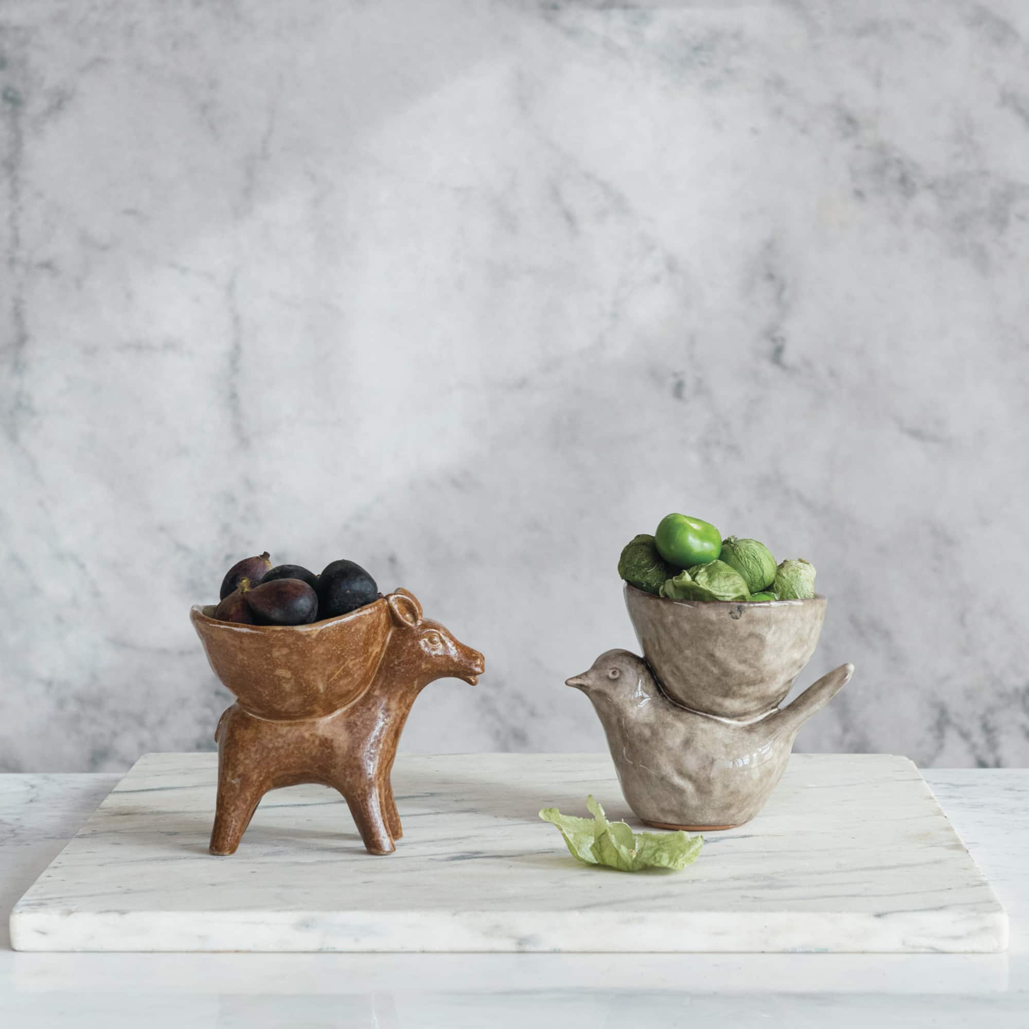 Hello Honey 6.5" Avian Stoneware Bowl